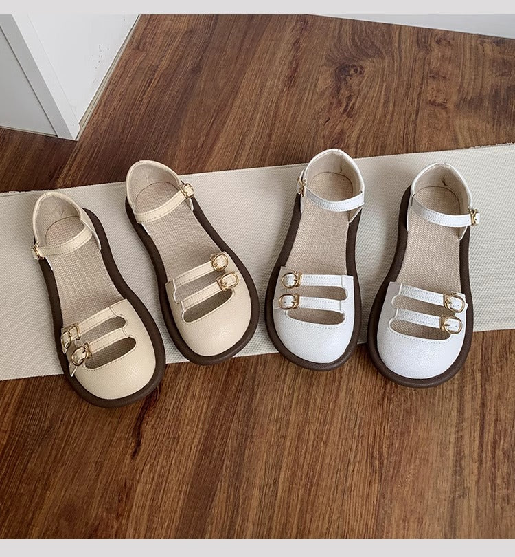 Women's Breathable Flat Closed Toe Summer Sandals