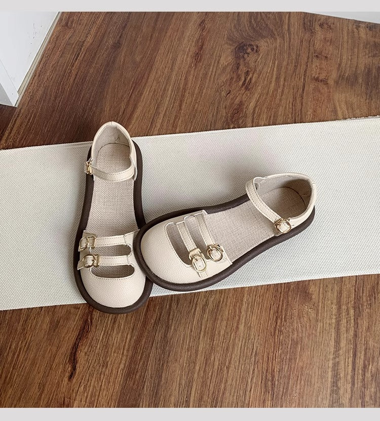 Women's Breathable Flat Closed Toe Summer Sandals