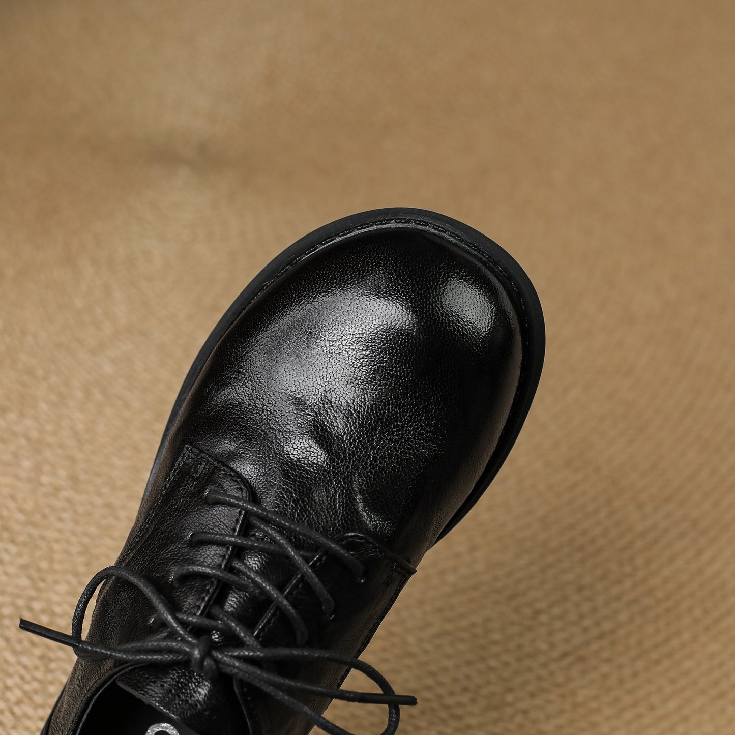 Women's Leather Comfortable Soft Flat Oxfords & Tie Shoes