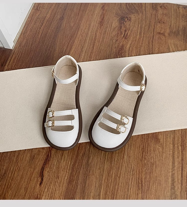 Women's Breathable Flat Closed Toe Summer Sandals