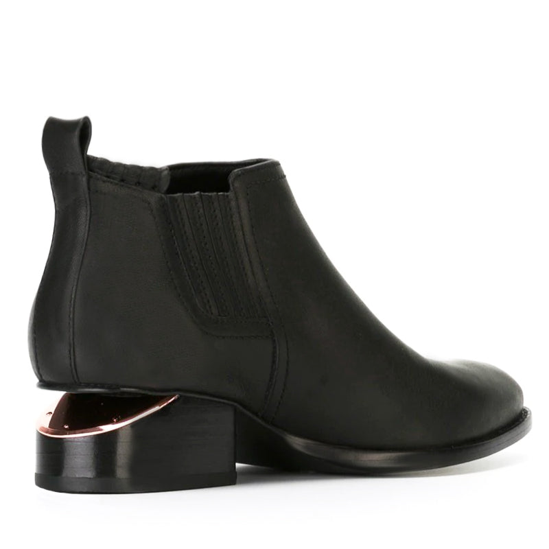 Women's Pointed Toe Chelsea Boots – Stylish Ankle Booties for Fall/Winter