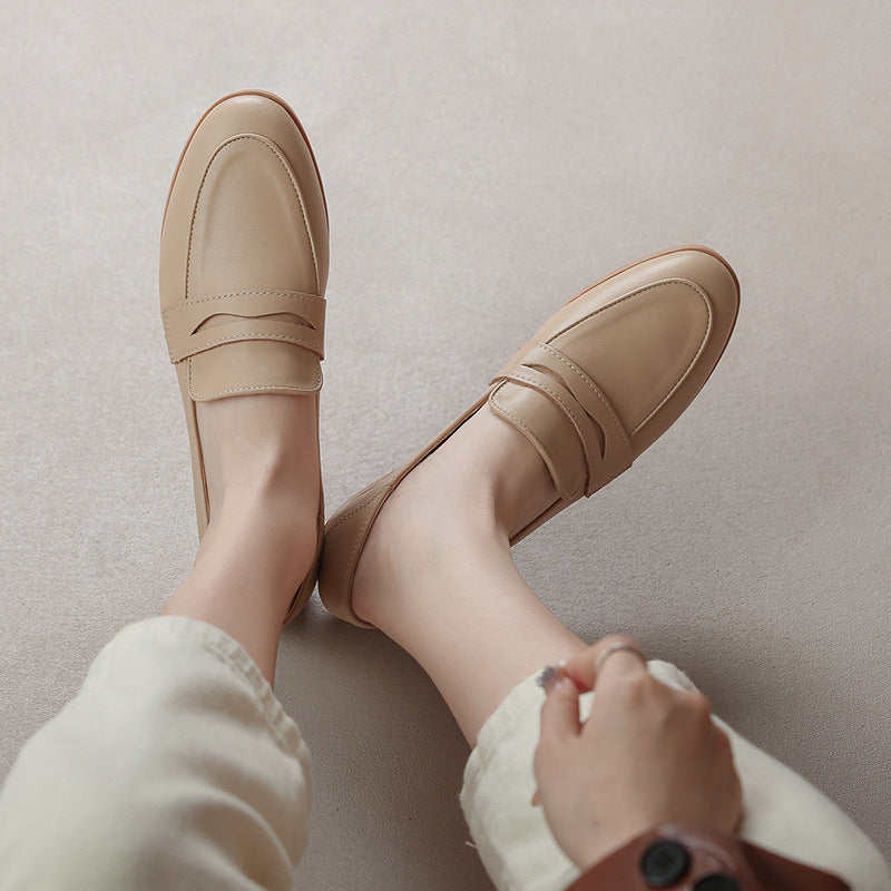 Women's Leather Classic Loafers