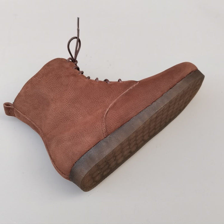 Women's High-Top Winter Boots – Vintage Handmade Cowhide Warm & Comfortable