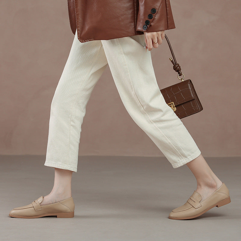 Women's Leather Classic Loafers