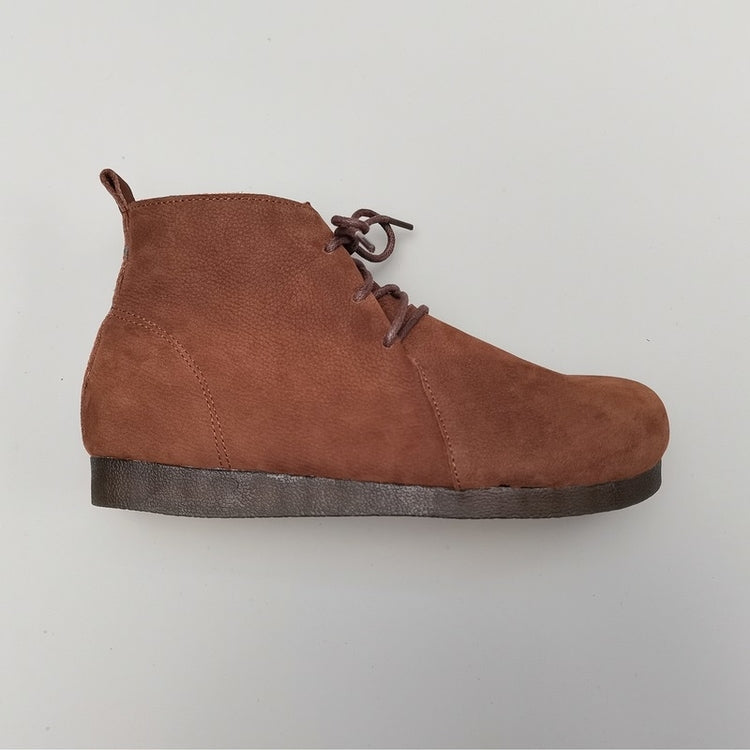 Genuine Leather Breathable Retro Flat Soft High Top Women's Boots