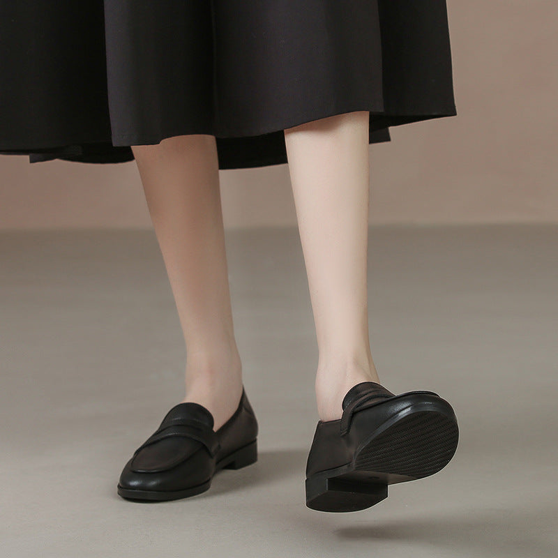 Women's Leather Classic Loafers