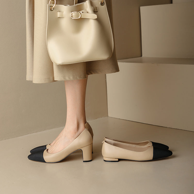 Womens Handmade Classic Ballet Flat Slip-on Shoes