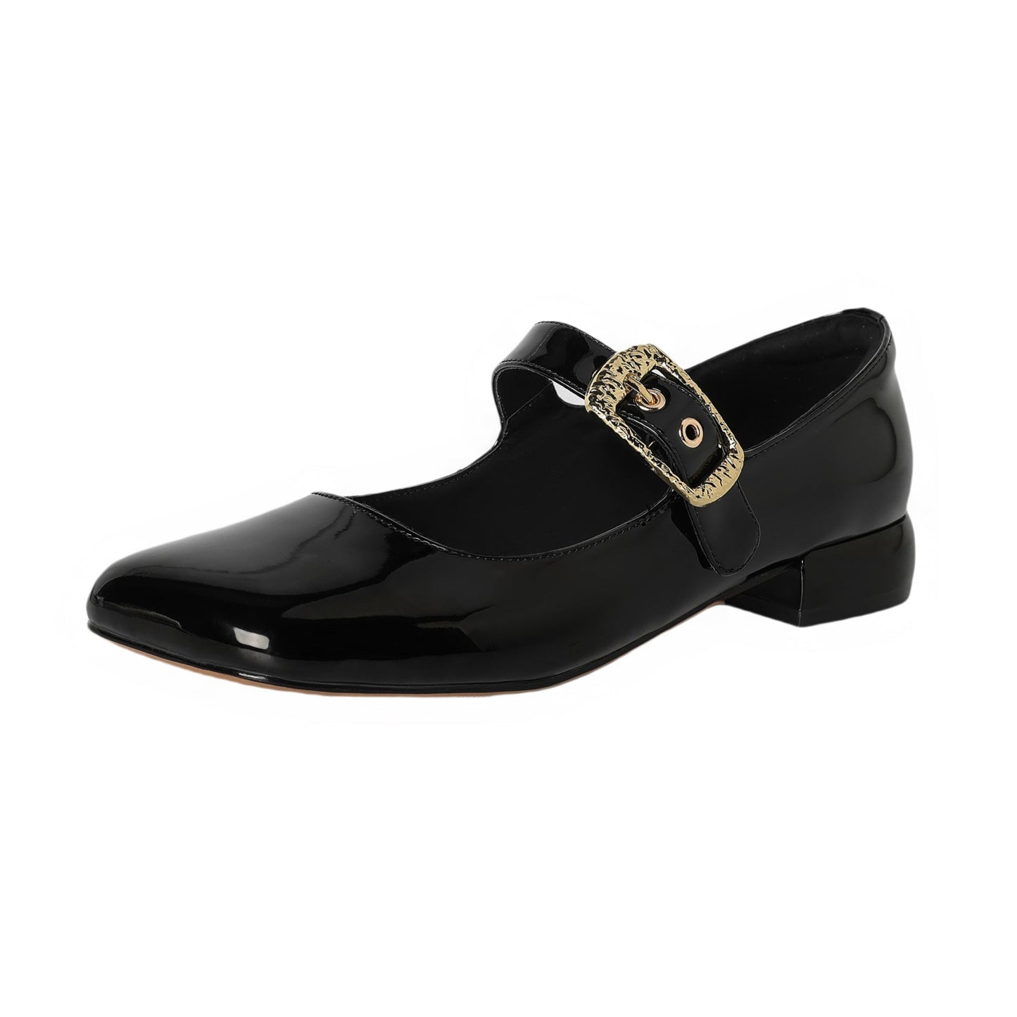 Women's Premium Elegant Square Toe Low Heeled Mary Jane Shoes