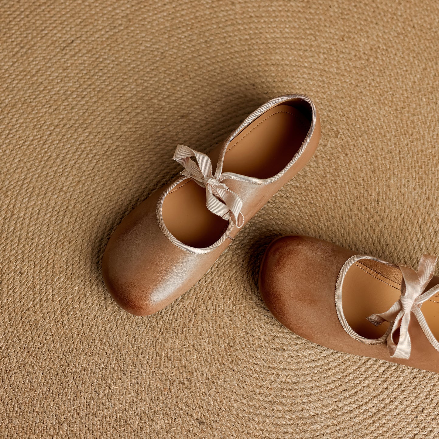 Women's French Romantic Round Toe Flat Mary Jane Flat Lace Up Shoes - RetroStep