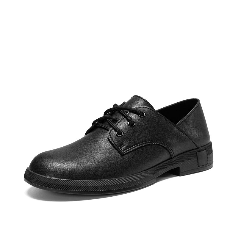 Women's Leather Casual Lace-Up Oxfords