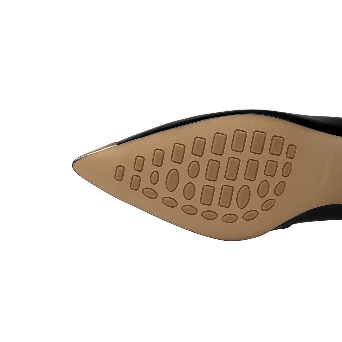 Women's Patent Leather Pointed Toe Block Heel Pump for Office Work