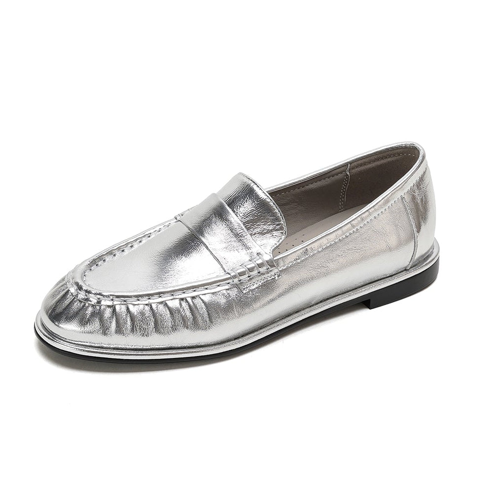 Women’s Sheepskin Driving Loafers – Casual Business Comfortable Shoes