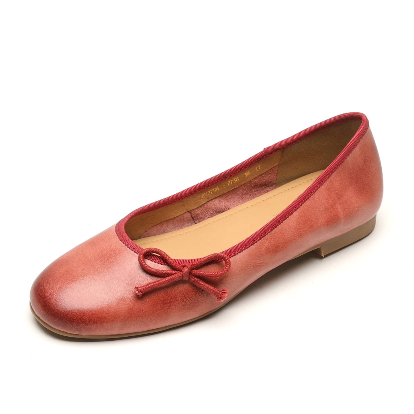 Handmade Comfortable Leather Flat Women's Shoes Minimalist Retro Style - RetroStep