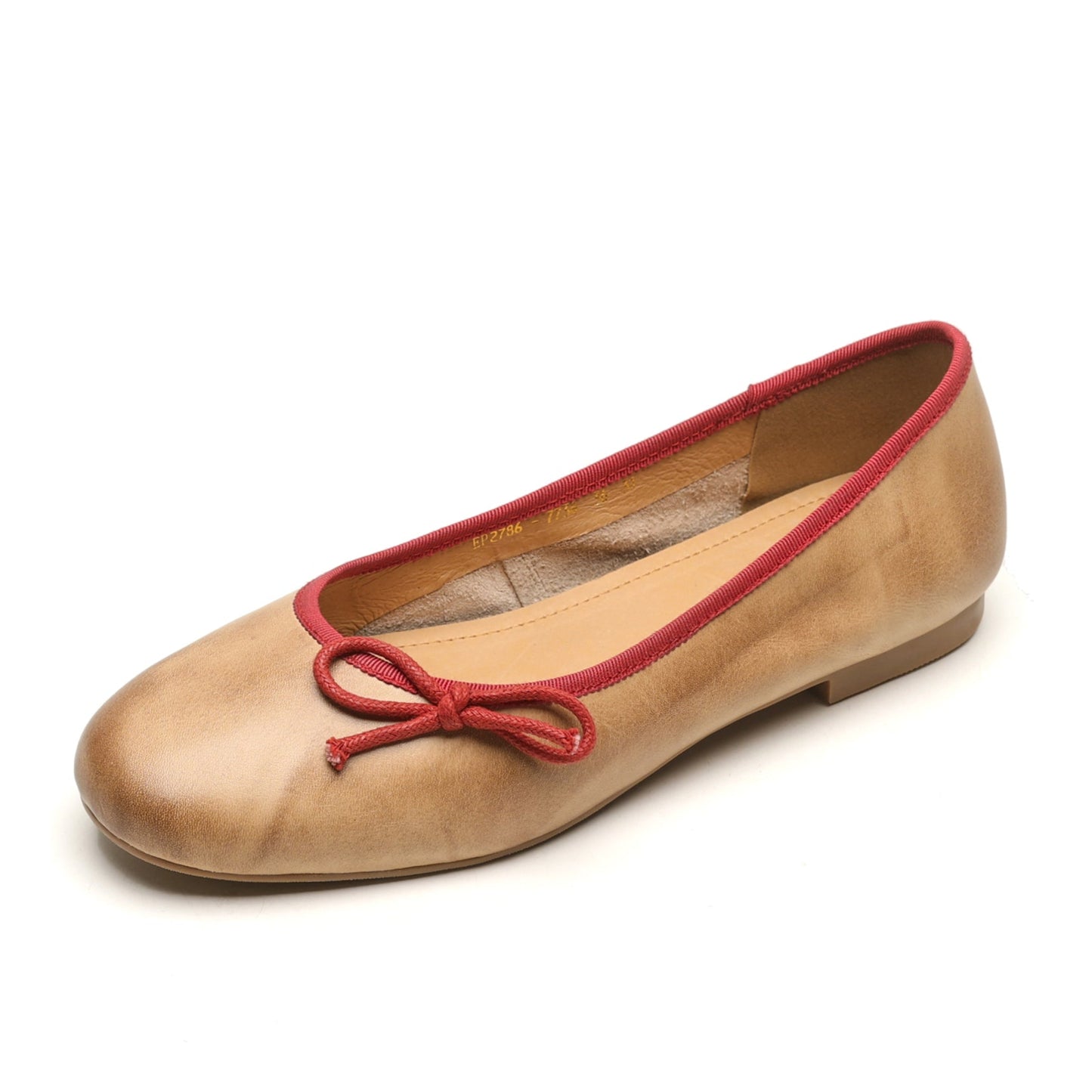 Handmade Comfortable Leather Flat Women's Shoes Minimalist Retro Style - RetroStep