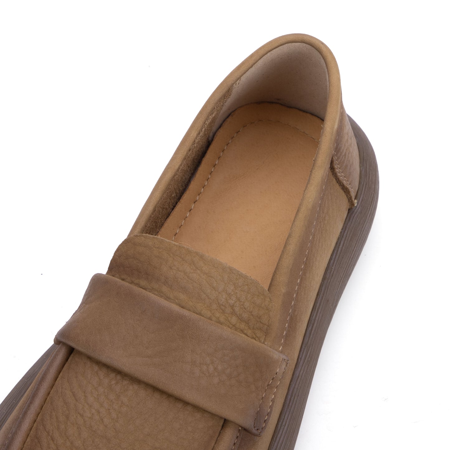 Women's Handmade Leather Vintage Loafers