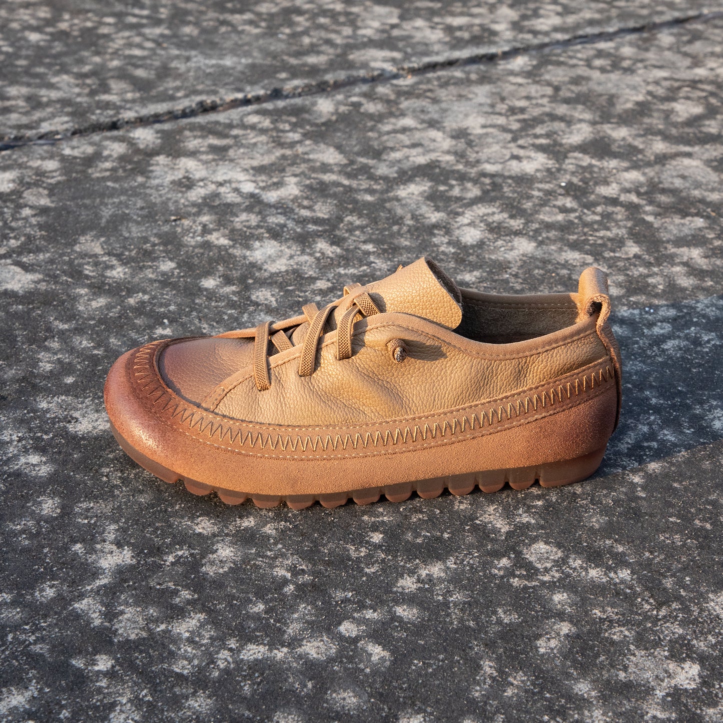 Women's Leather Casual Sport Walking Sneakers