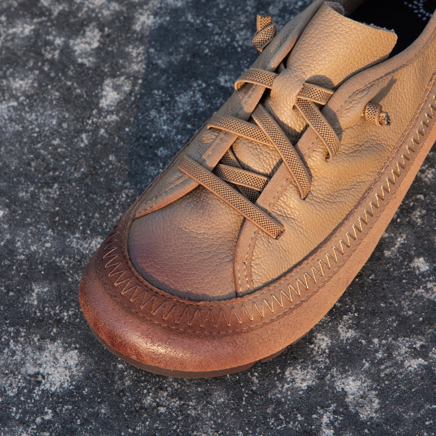 Women's Leather Casual Sport Walking Sneakers