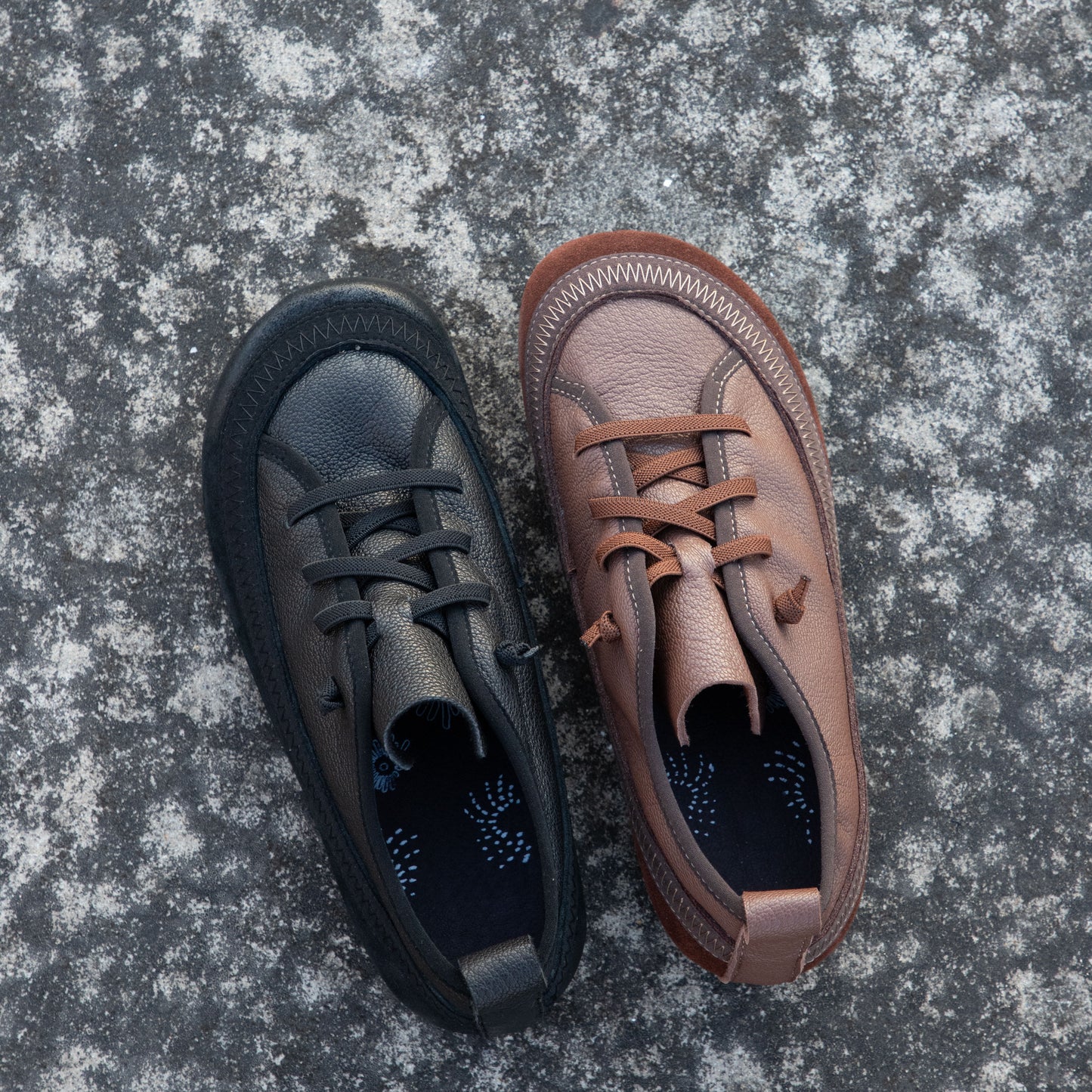 Women's Leather Casual Sport Walking Sneakers