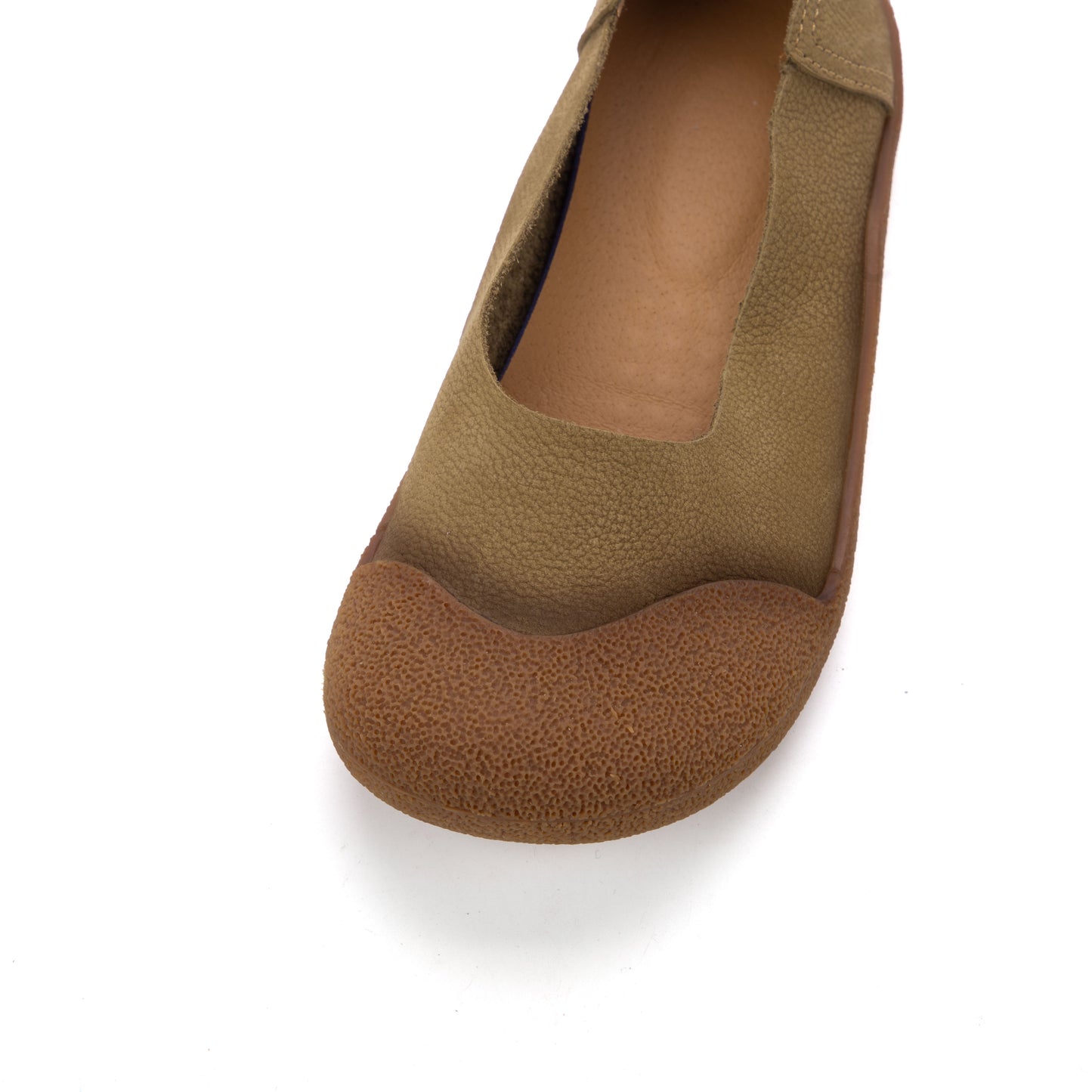 Women's Leather Casual Pull-On Glove Shoes