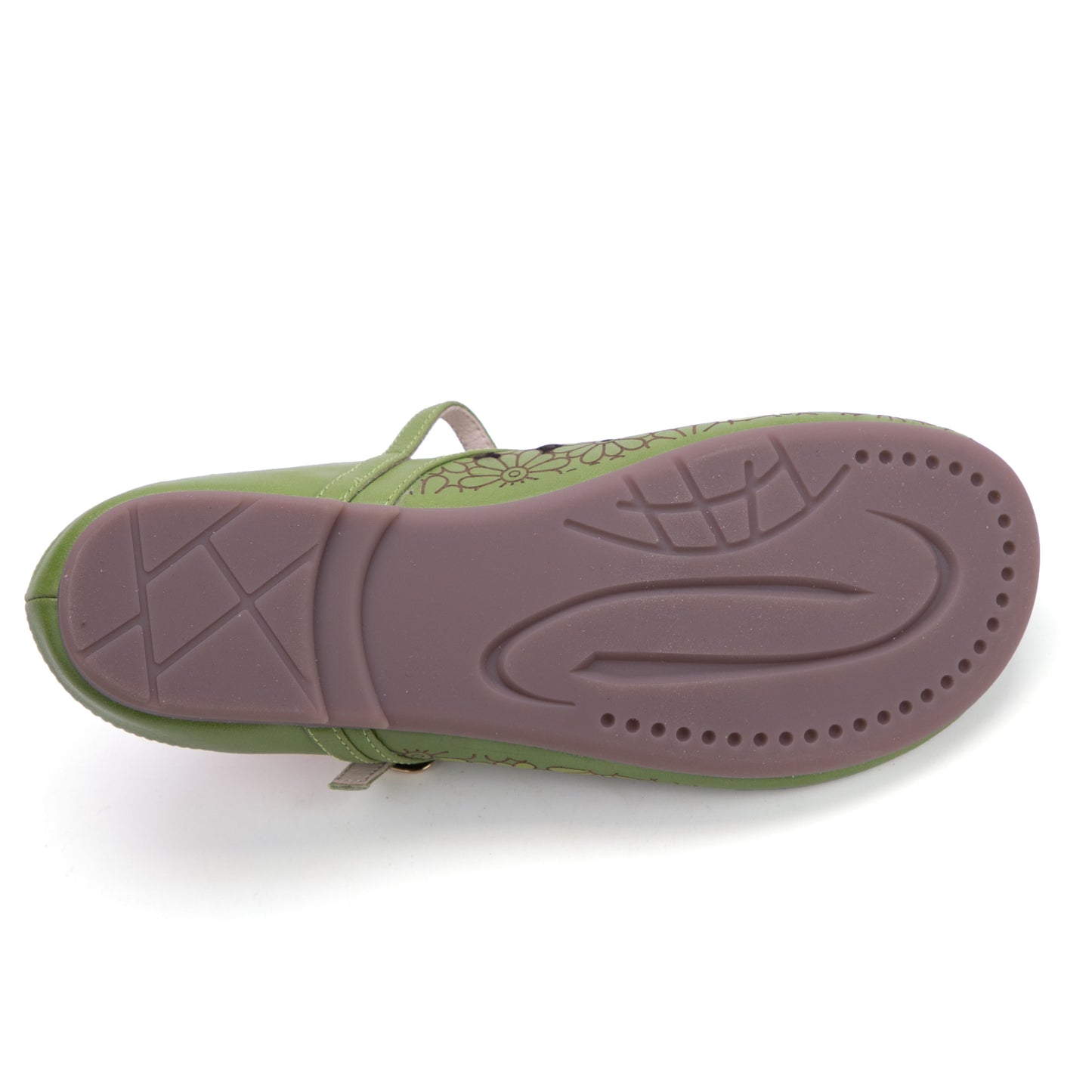 Women's Leather Summer Hollow Out Flat Sandals Mule Shoes