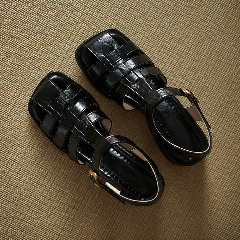 Clearance Sale Handmade Leather Fisherman Sandals