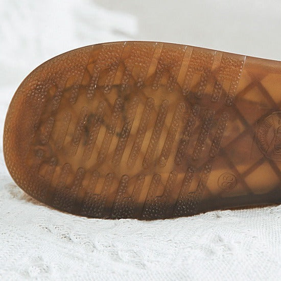 Womens Mary Jane Flat Leather T-Strap Casual Shoes - RetroStep