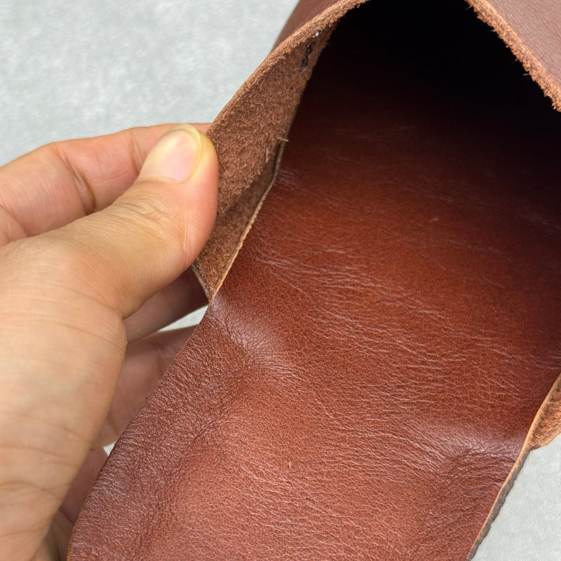 Women's All-Leather Mules - Breathable Summer Zen Flats