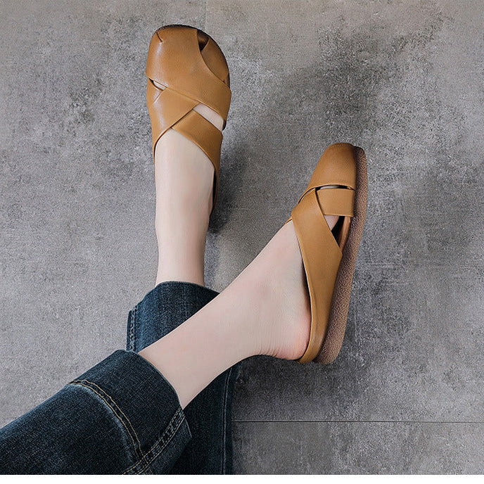 Women's Fisherman Slides Sandals Summer Casual Mules