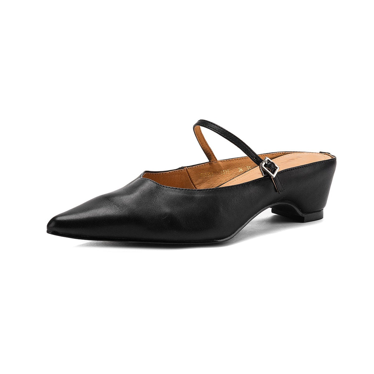 Ultra-Soft Washed Leather Heels - Elegant Pointed-Toe Summer Pumps Premium Dress Shoes