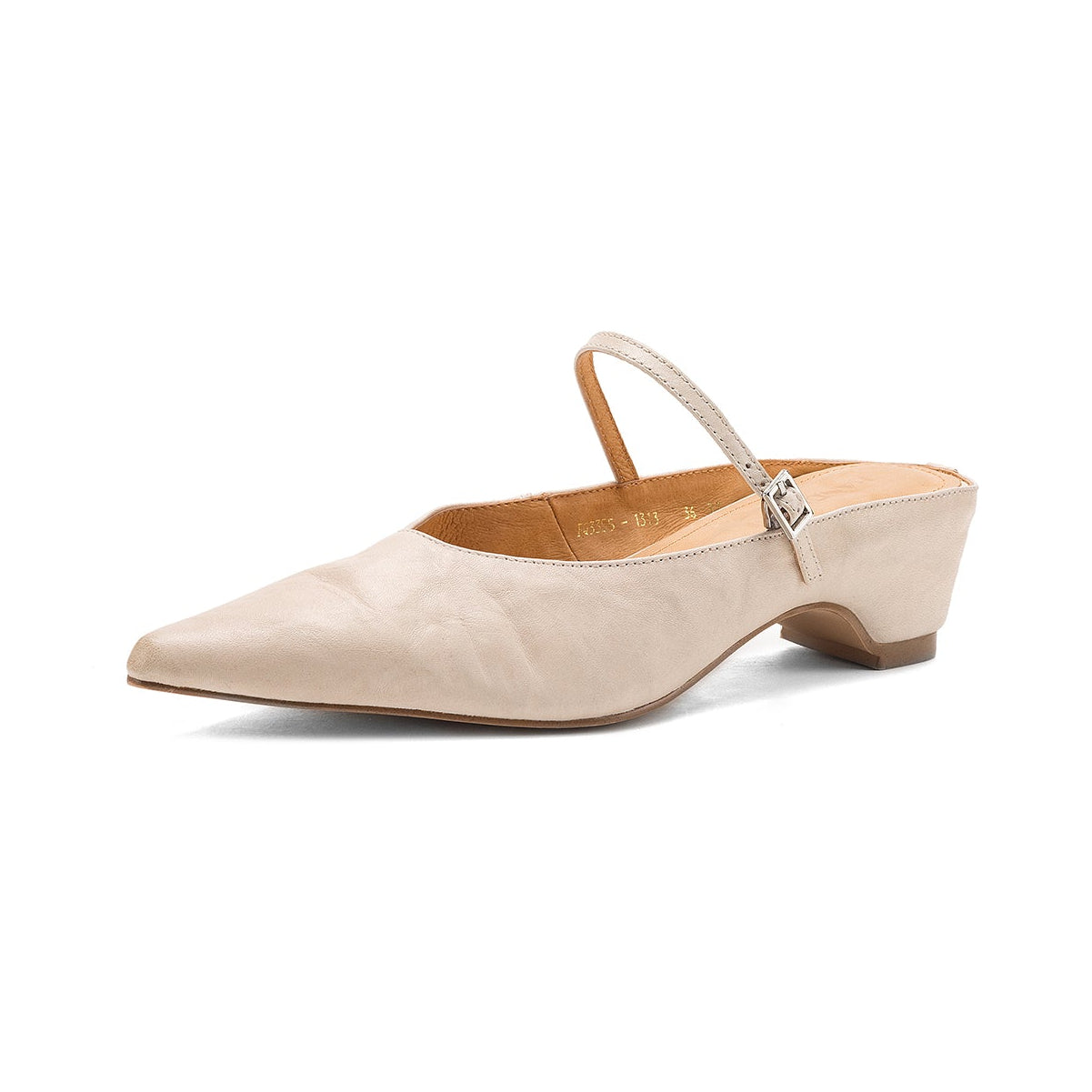 Ultra-Soft Washed Leather Heels - Elegant Pointed-Toe Summer Pumps Premium Dress Shoes