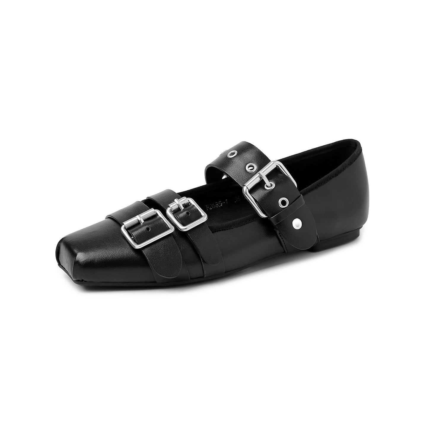 Women’s Leather Mary Jane Flats – Artistic Hippie Style Leather Shoes