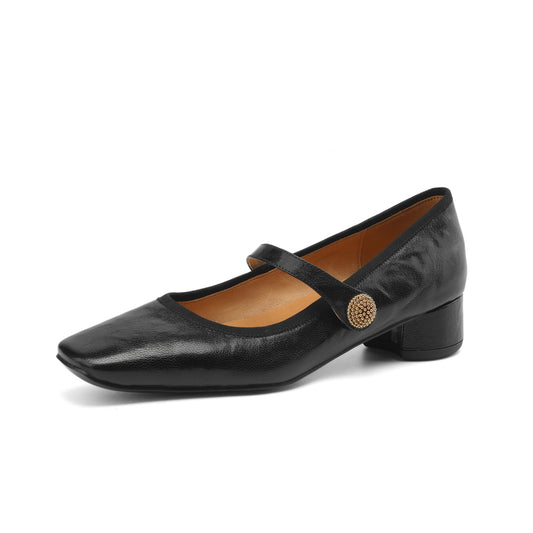 Clearance Sale Handmade Chic Womens Mary Jane £39.99 - Black/UK6.5/CN40/250