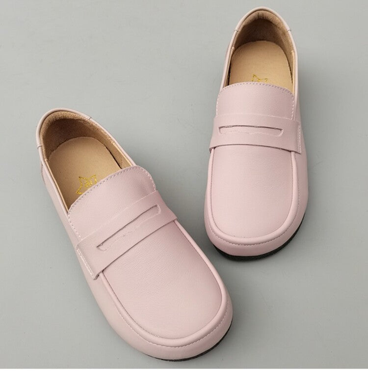 Women's Casual & Comfortable Handmade Wide-Toe Box Slip-On Loafers