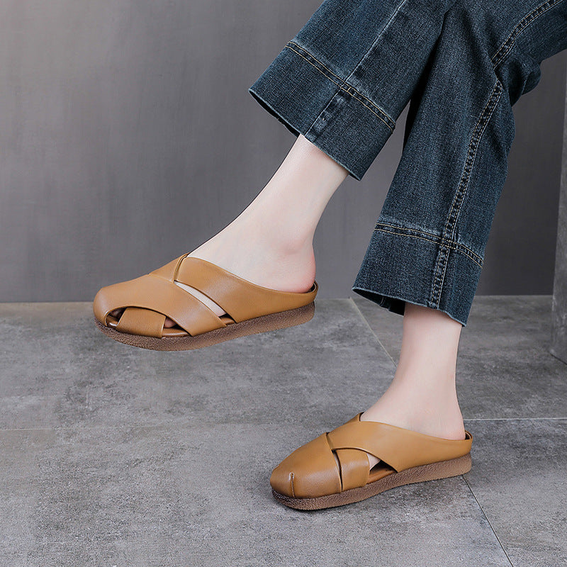 Women's Fisherman Slides Sandals Summer Casual Mules