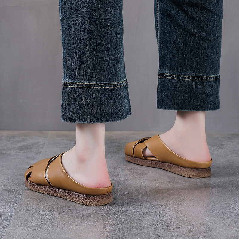Women's Fisherman Slides Sandals Summer Casual Mules