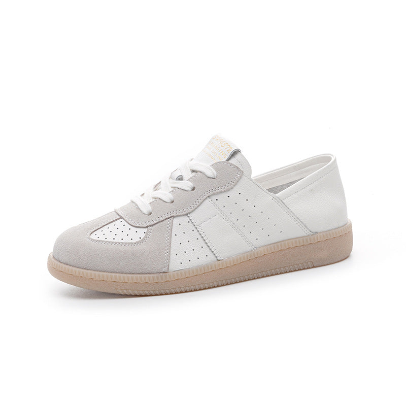 Women's GAT Inspired Retro Flats Sneakers Minimalist Unlined Walking Shoes