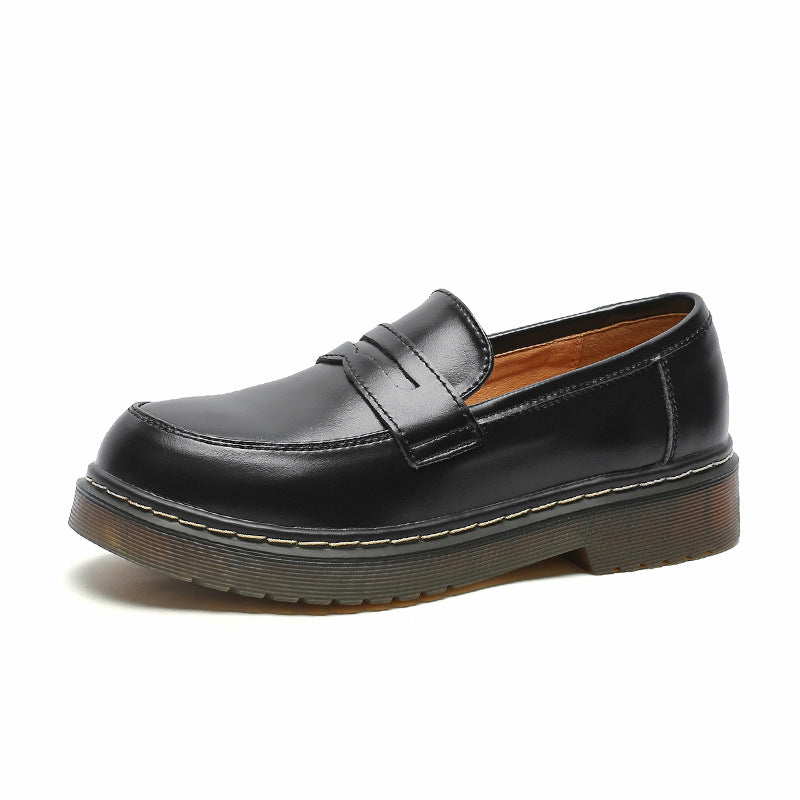 Women's Loafers Round Toe Comfortable Work Flat Shoes
