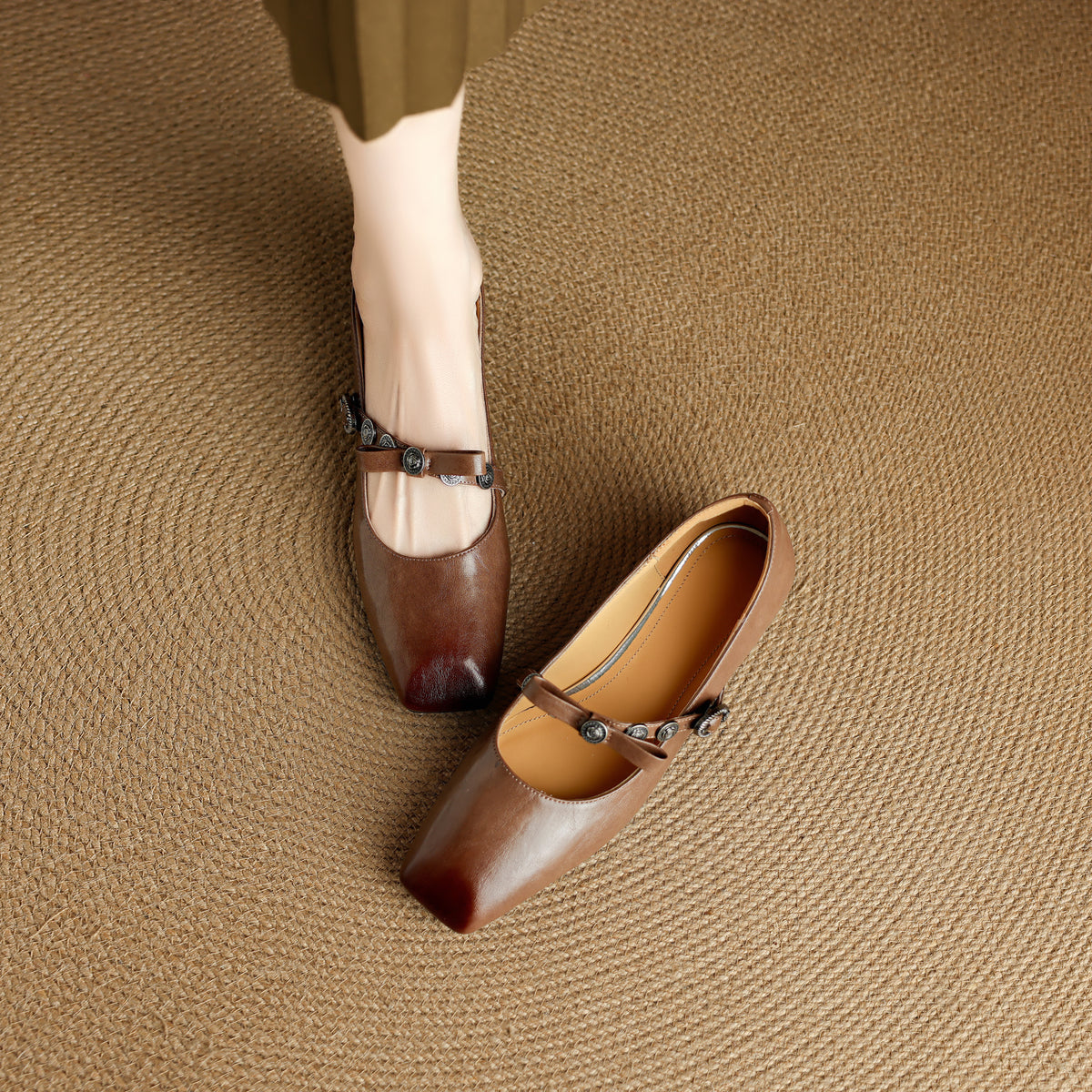 Chaussures Mary Jane Plateforme MJIASIAWA - Cuir Verni Avec Chaussures Mary Jane Plateforme MJIASIAWA - Cuir Verni Avec