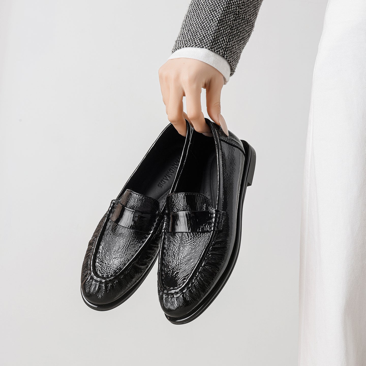 Women’s Sheepskin Driving Loafers – Casual Business Comfortable Shoes