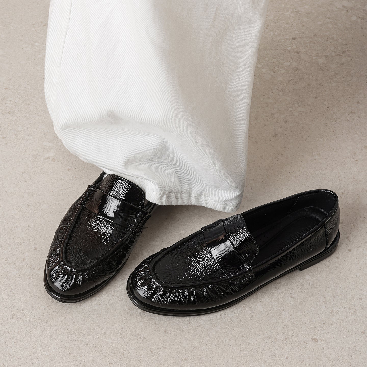 Women’s Sheepskin Driving Loafers – Casual Business Comfortable Shoes
