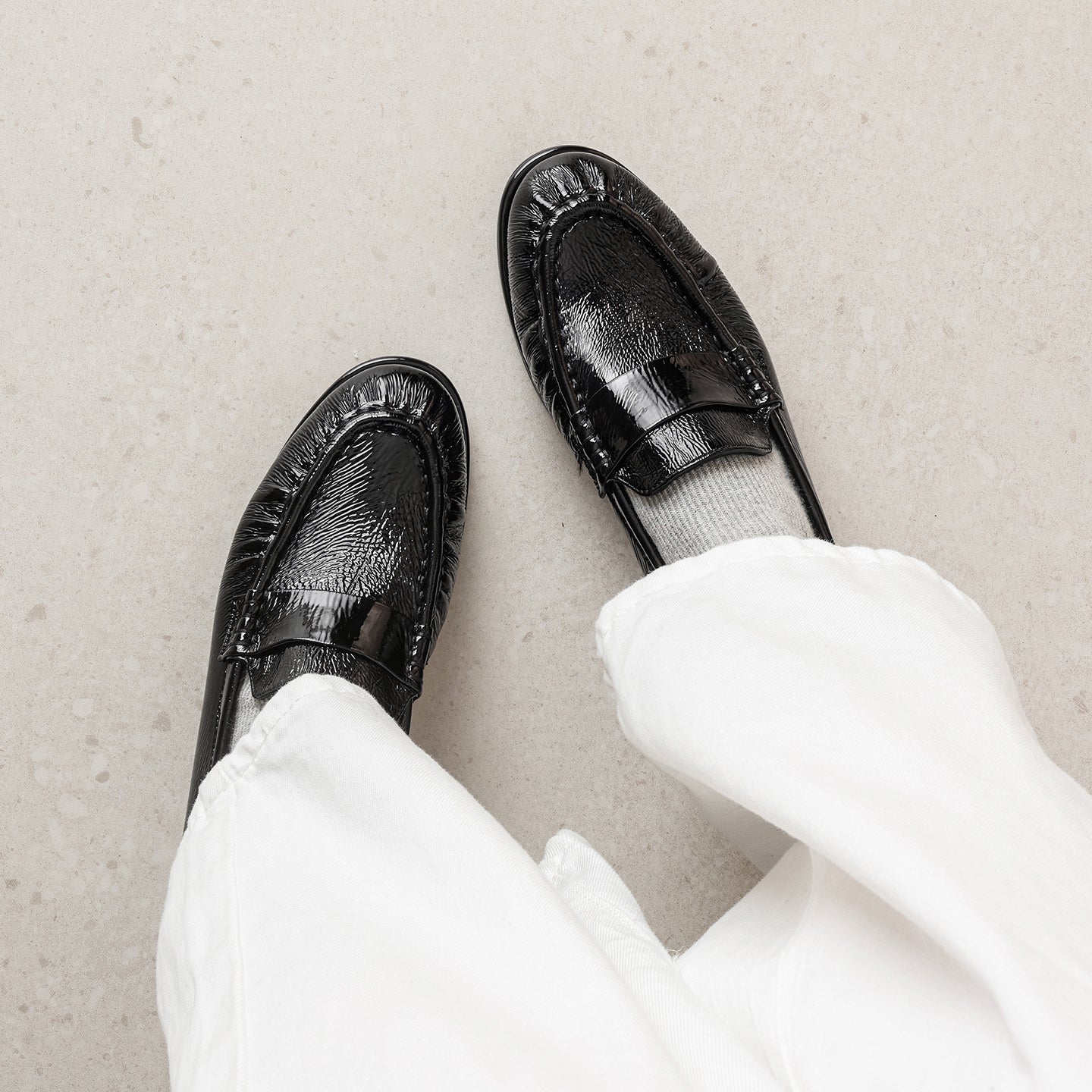 Women’s Sheepskin Driving Loafers – Casual Business Comfortable Shoes