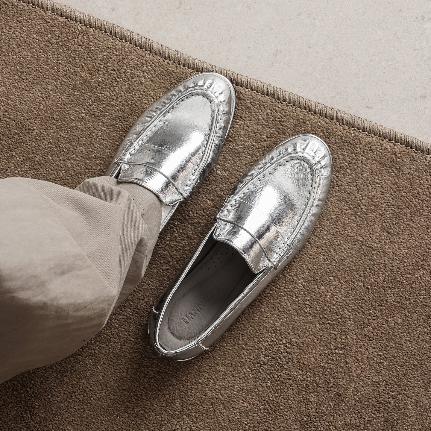 Women’s Sheepskin Driving Loafers – Casual Business Comfortable Shoes