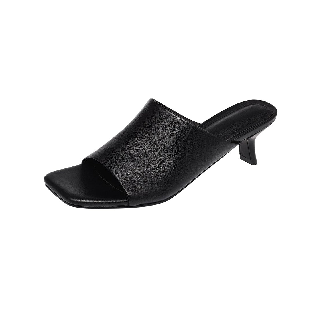 Women's Sheepskin Mules Luxury Ultra-Soft Sheepskin Slides Premium Summer Professional Footwear