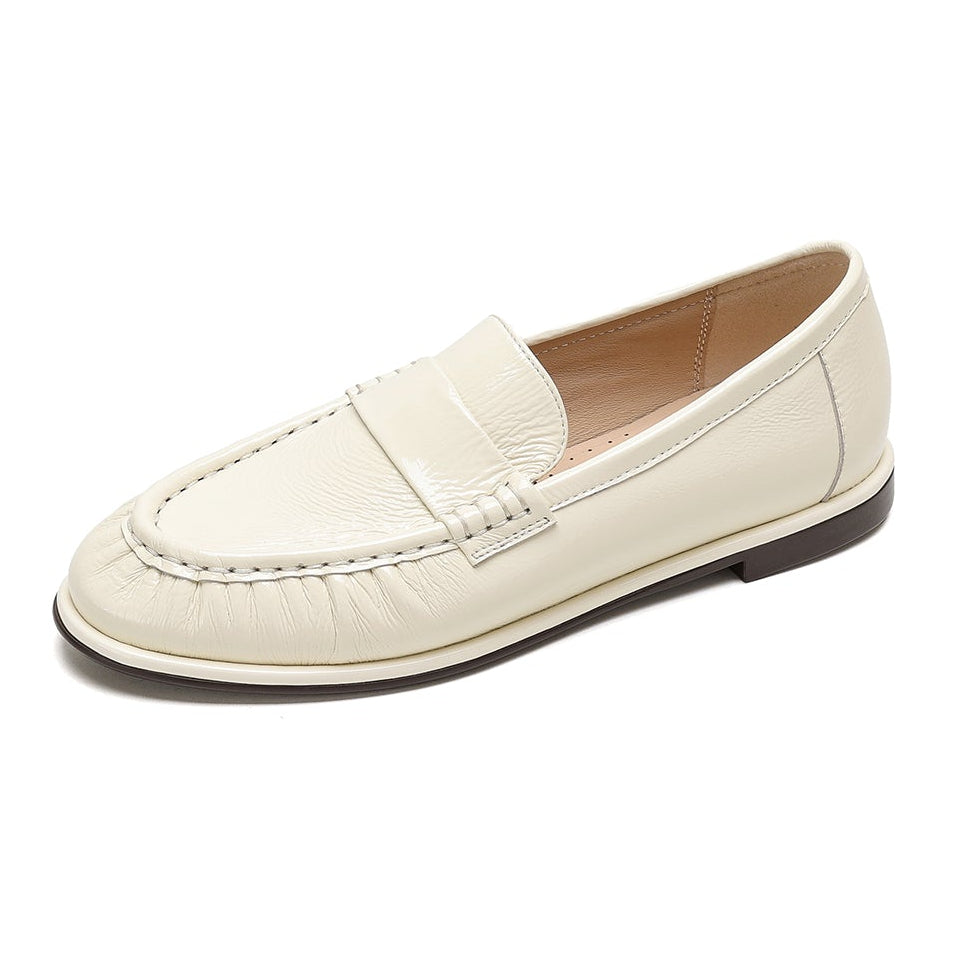 Women’s Sheepskin Driving Loafers – Casual Business Comfortable Shoes
