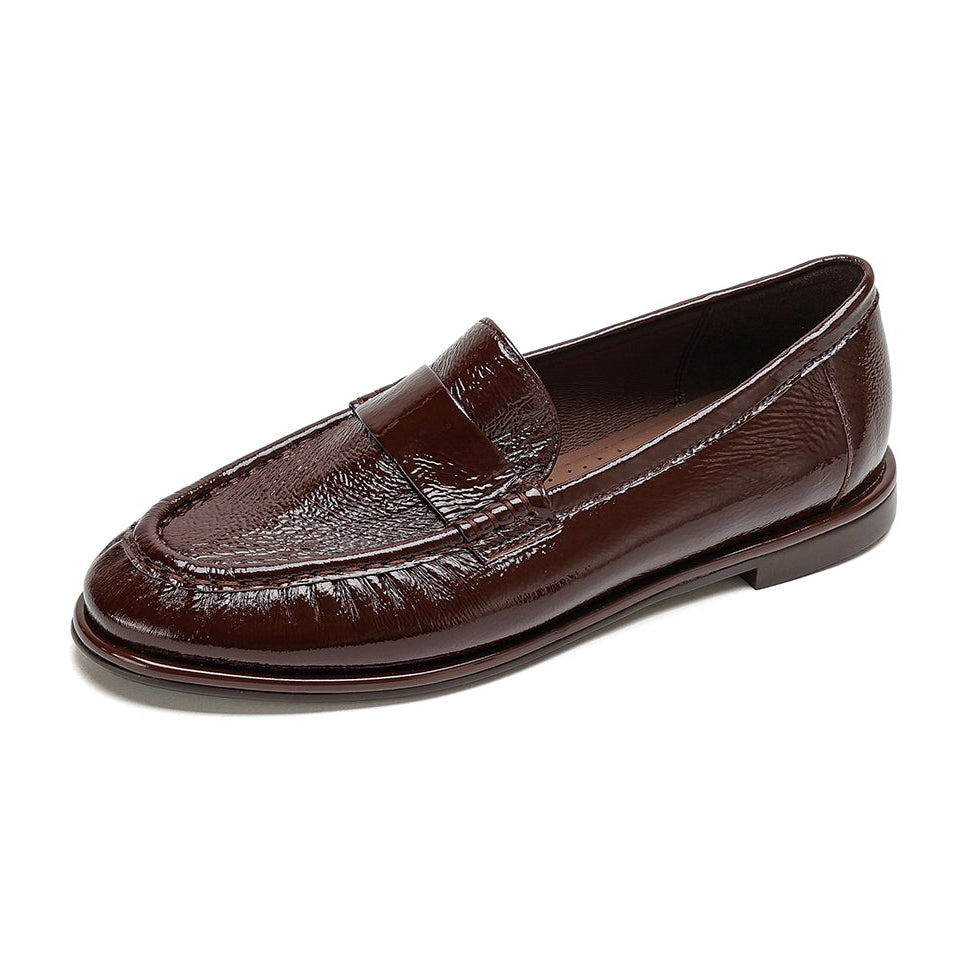 Women’s Sheepskin Driving Loafers – Casual Business Comfortable Shoes