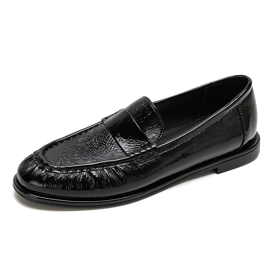 Women’s Sheepskin Driving Loafers – Casual Business Comfortable Shoes