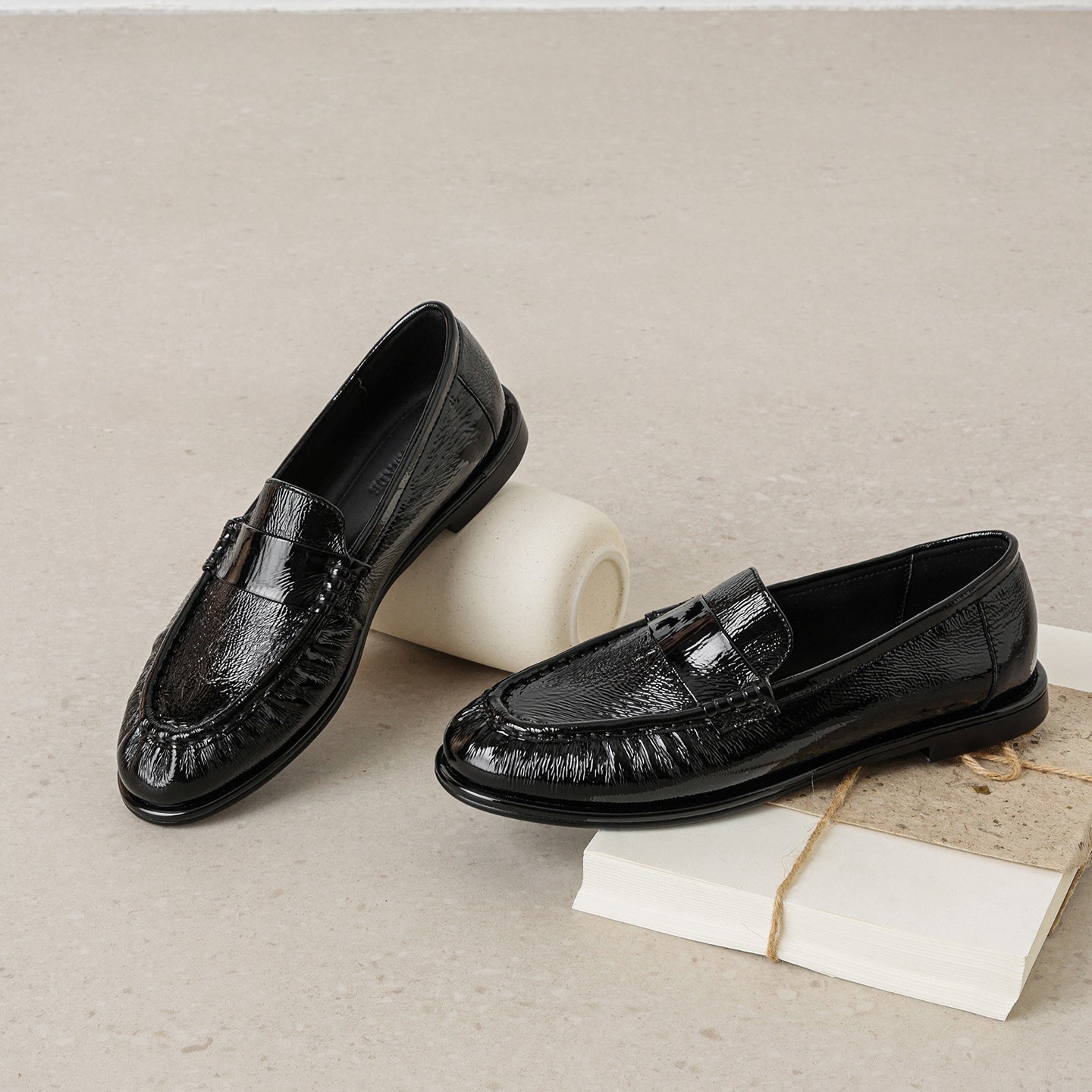 Women’s Sheepskin Driving Loafers – Casual Business Comfortable Shoes