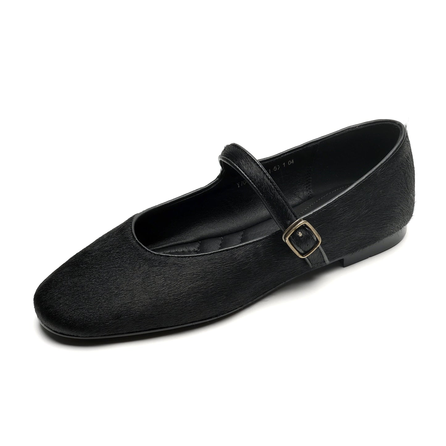 Women’s Office Casual Horse Hair Mary Jane Flats Ballet Flats