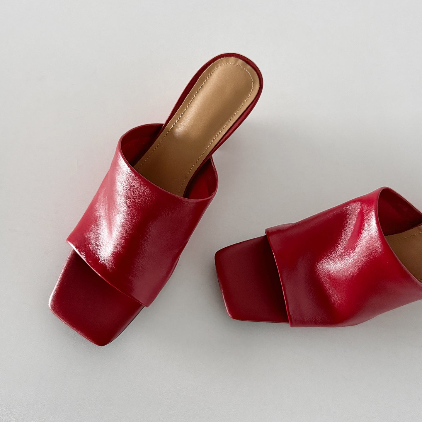 Minimalist Soft Sheepskin Wedge Sandals - Summer Slides - High-End Comfort Footwear