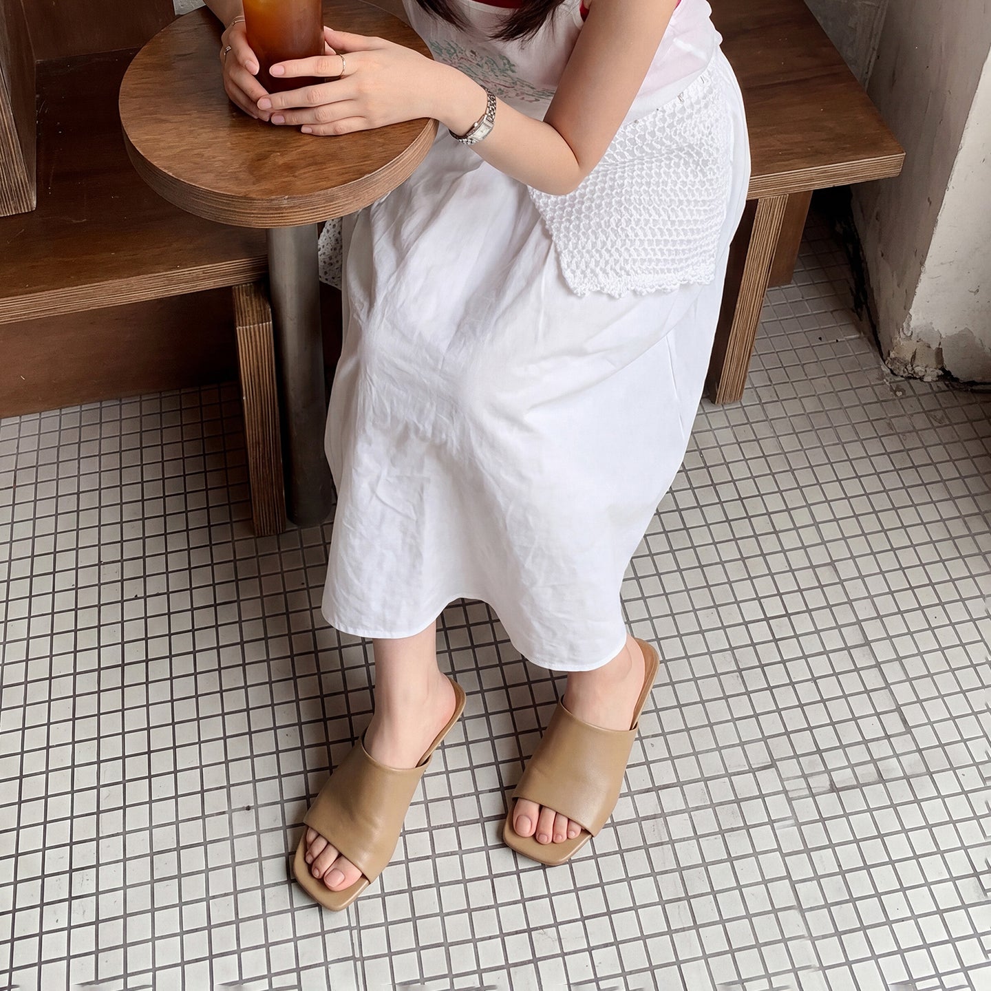 Women's Sheepskin Mules Luxury Ultra-Soft Sheepskin Slides Premium Summer Professional Footwear